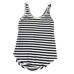 Carly Jean Los Angeles CJLA Women's Striped Tank‎ Top Sleeveless Scoop Neck XS